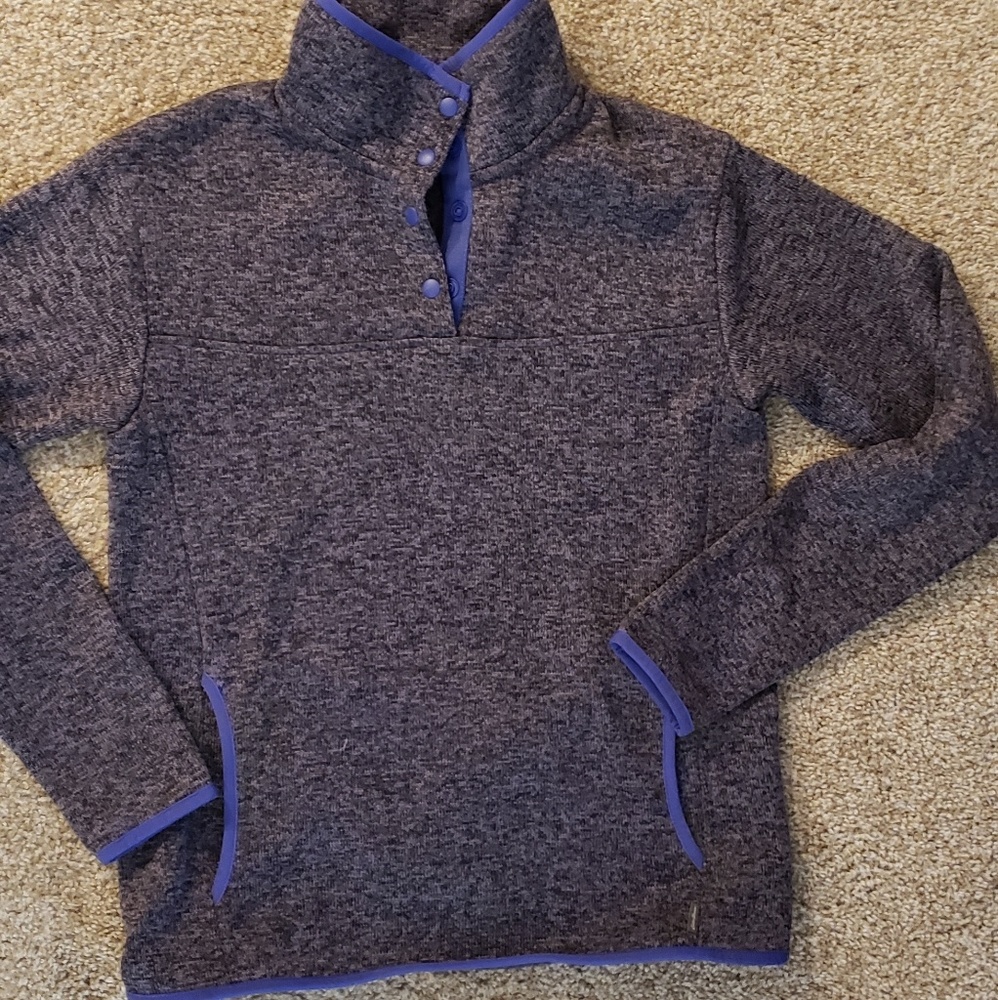 Snap-On Fleece Pullover